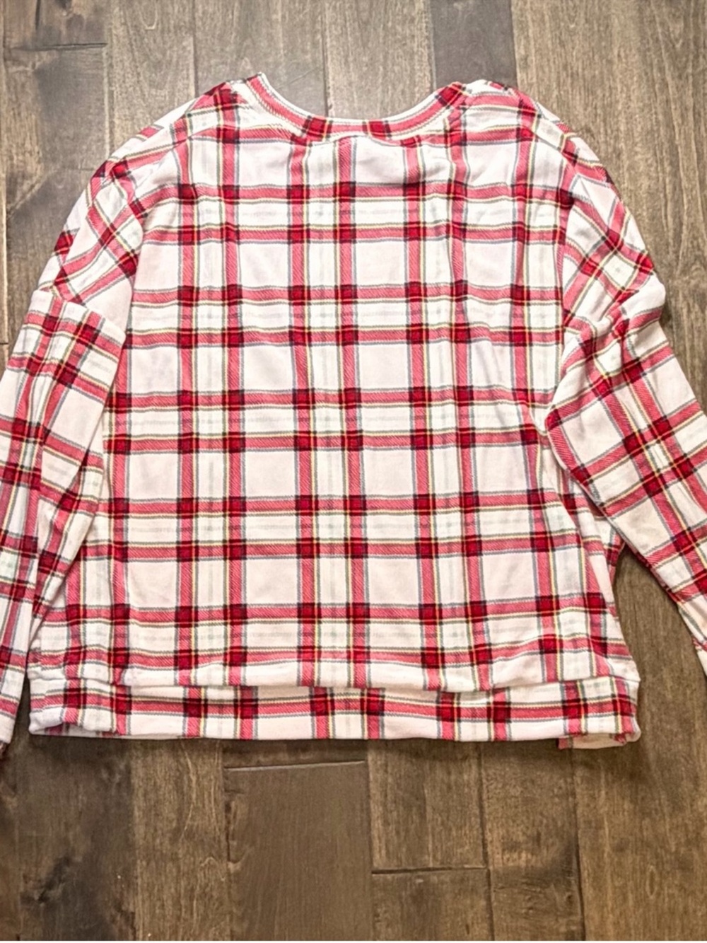 Auden Christmas Plaid Fleece Pajama Set Women’s XXL Red Green Holiday PJs - Picture 5 of 11